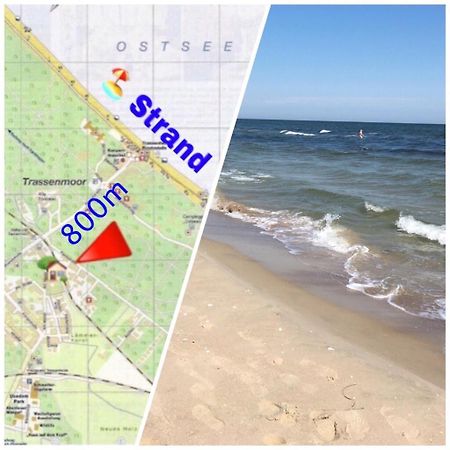 Ferienwohnung Mit Terrasse - Insel Usedom ทรัสเซนไฮเดอ ภายนอก รูปภาพ