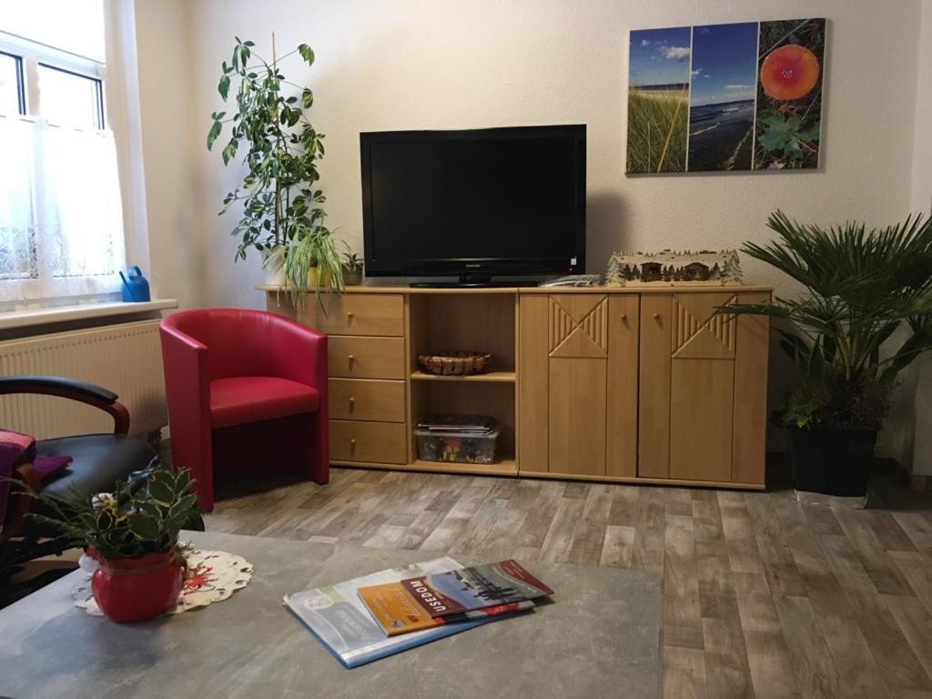 Ferienwohnung Mit Terrasse - Insel Usedom ทรัสเซนไฮเดอ ภายนอก รูปภาพ