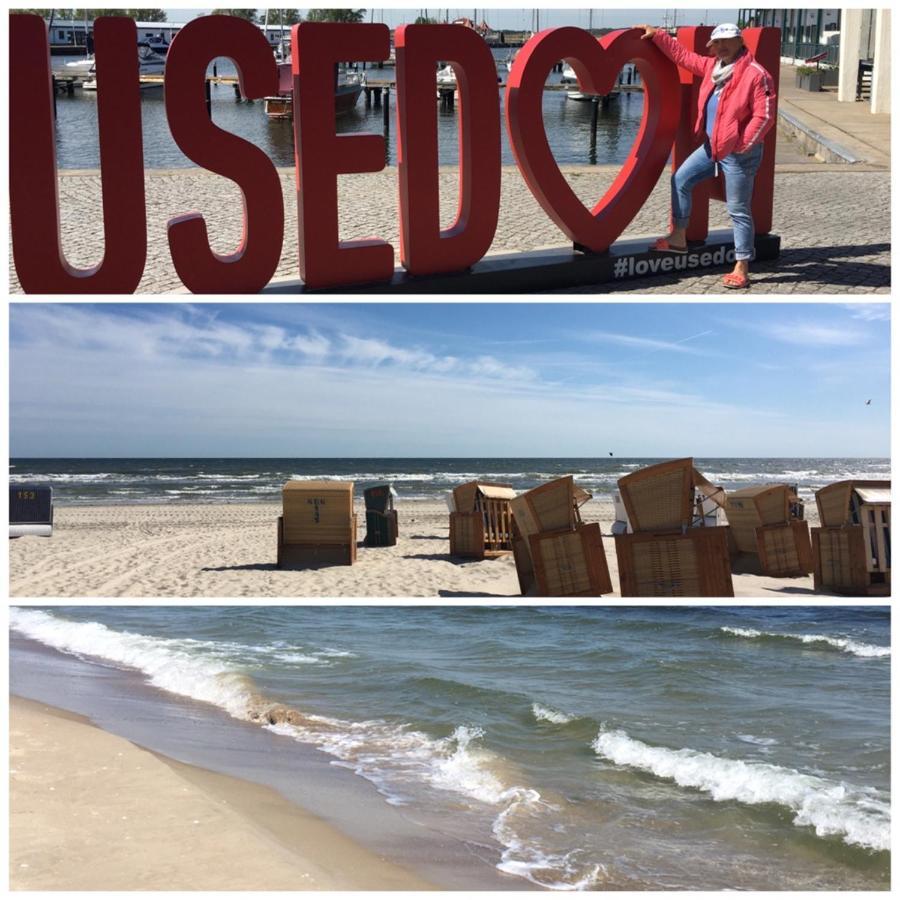 Ferienwohnung Mit Terrasse - Insel Usedom ทรัสเซนไฮเดอ ภายนอก รูปภาพ