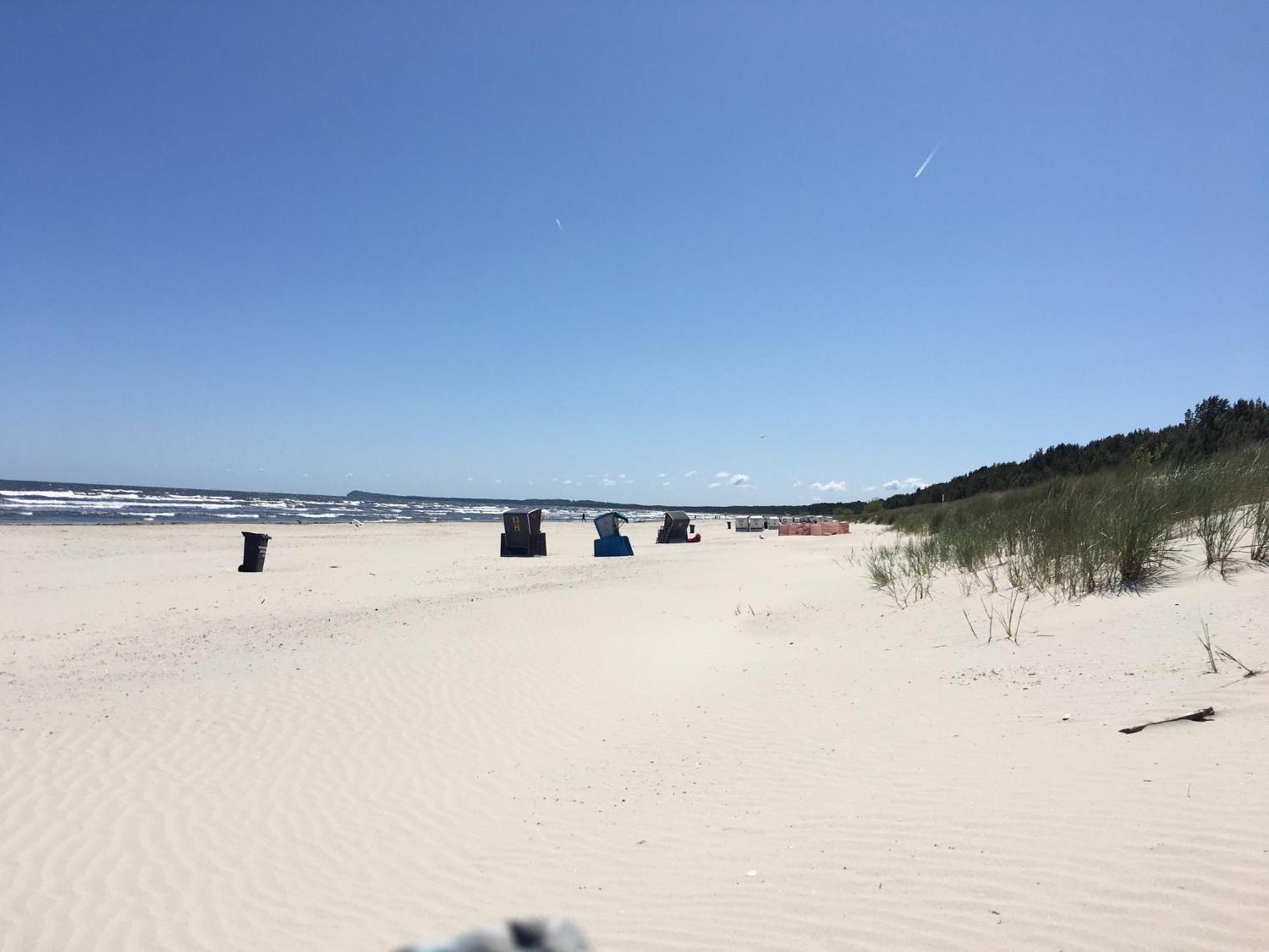 Ferienwohnung Mit Terrasse - Insel Usedom ทรัสเซนไฮเดอ ภายนอก รูปภาพ
