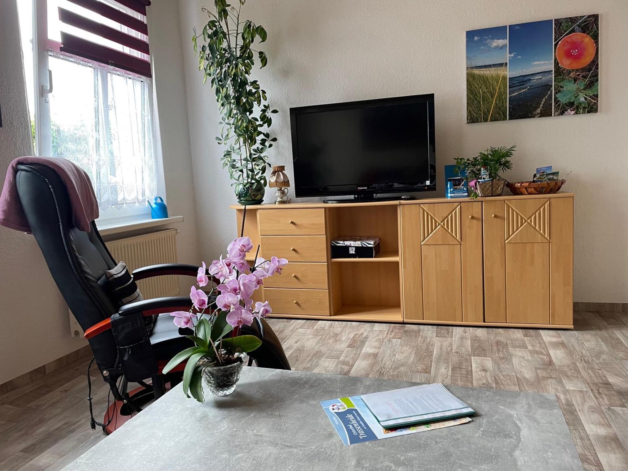 Ferienwohnung Mit Terrasse - Insel Usedom ทรัสเซนไฮเดอ ภายนอก รูปภาพ